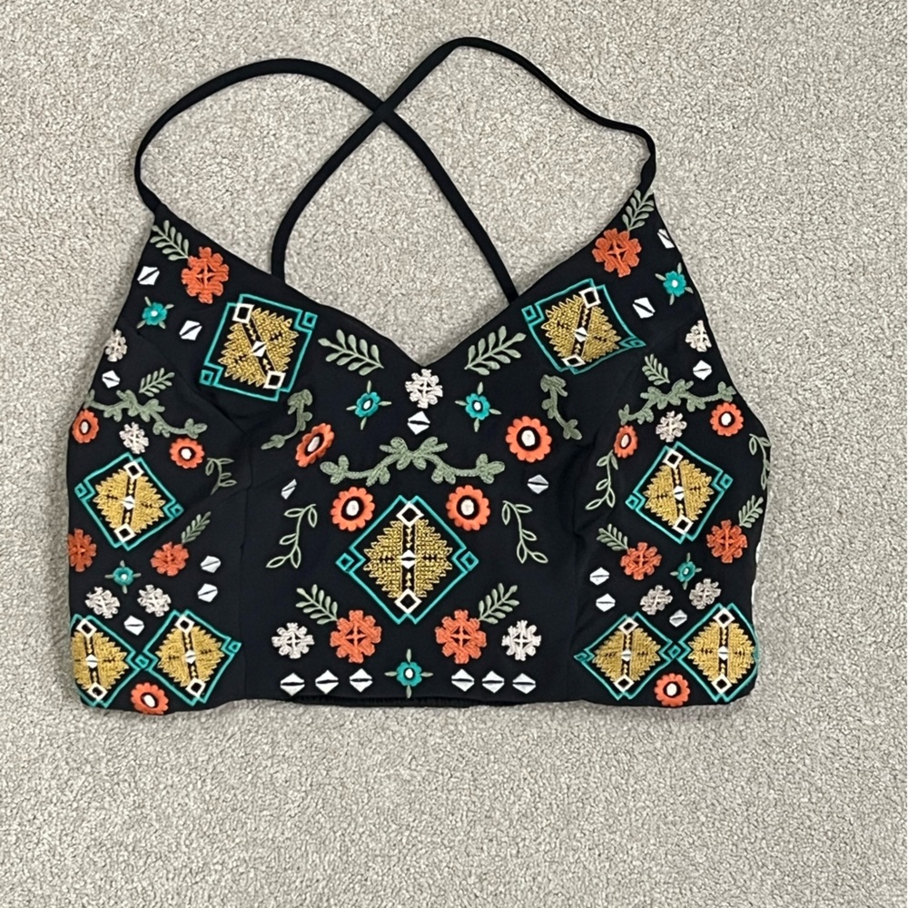 Boho Crop Top
